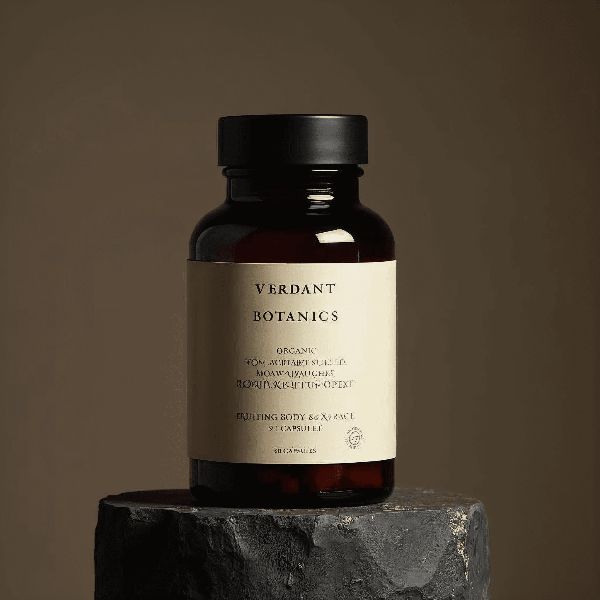Organic Lion's Mane & Nootropic Mushroom Complex - Heart & Brain - Verdant Botanics UK