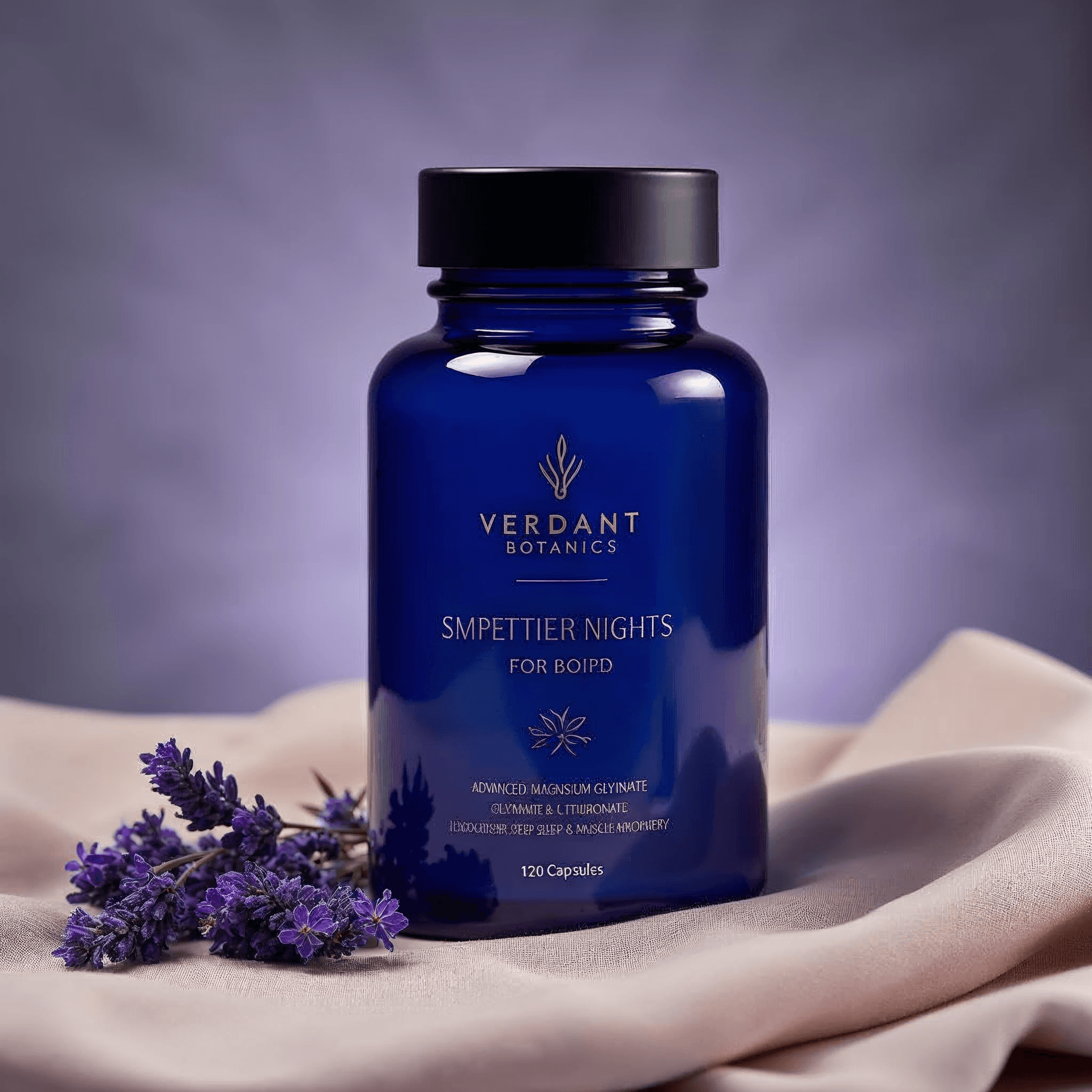Advanced Magnesium Glycinate & L-Threonate Complex - Stress & Sleep - Verdant Botanics UK